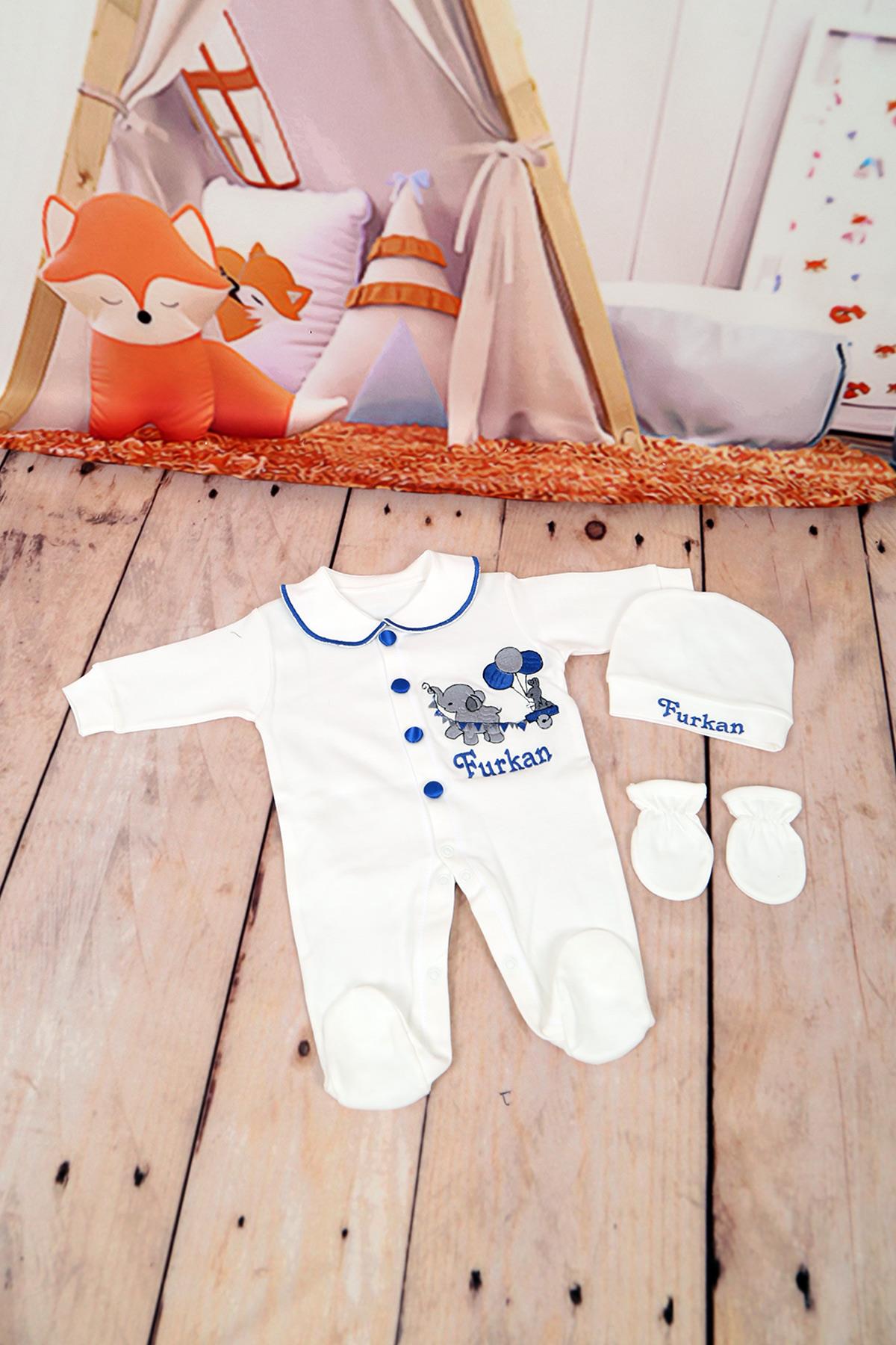 İsme Özel Balon Detaylı Hastane Çıkışı 4'lü set Lh0360