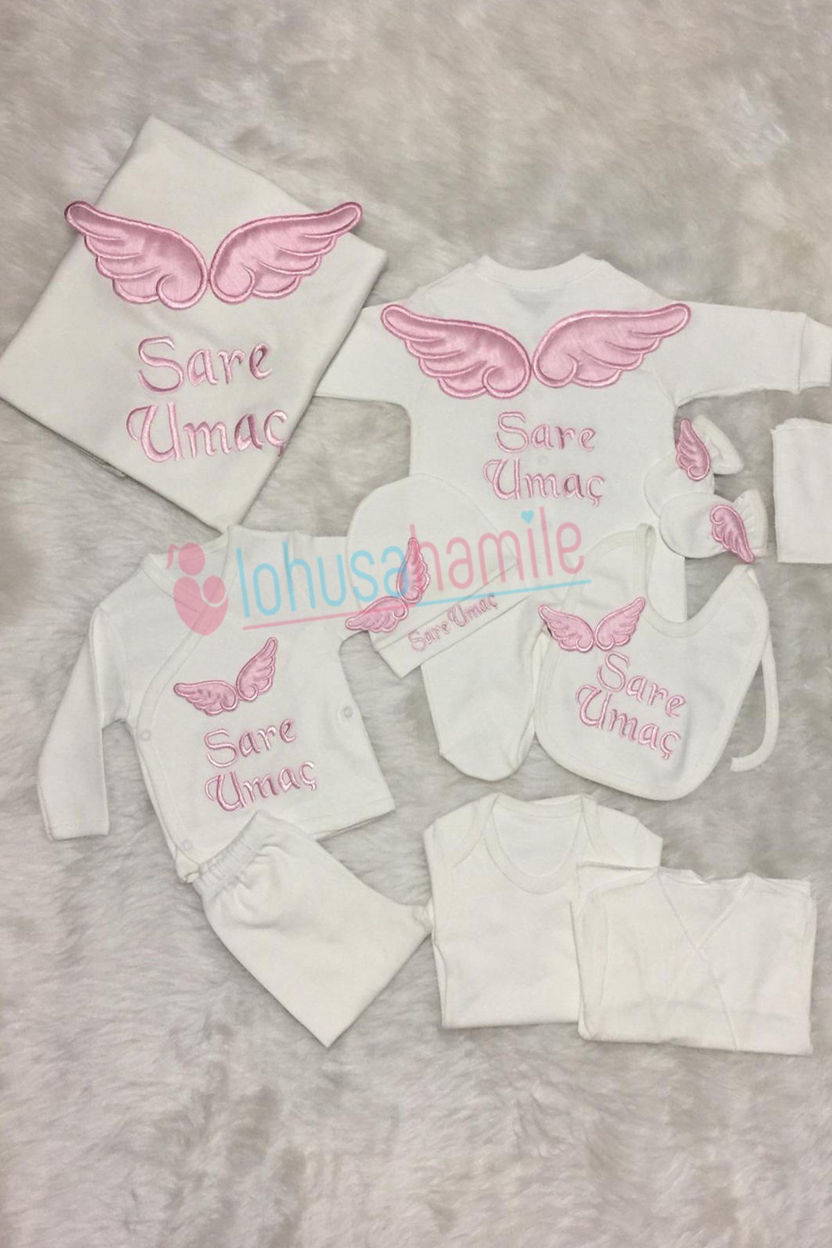 İsme Özel Hastane Çıkışı 10lu Set LH1060