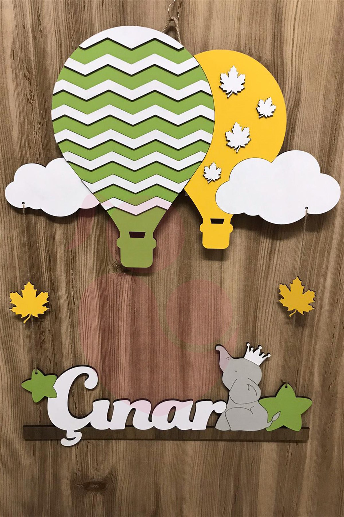 İsme Özel Işıklı Kapı Süsü LH90014