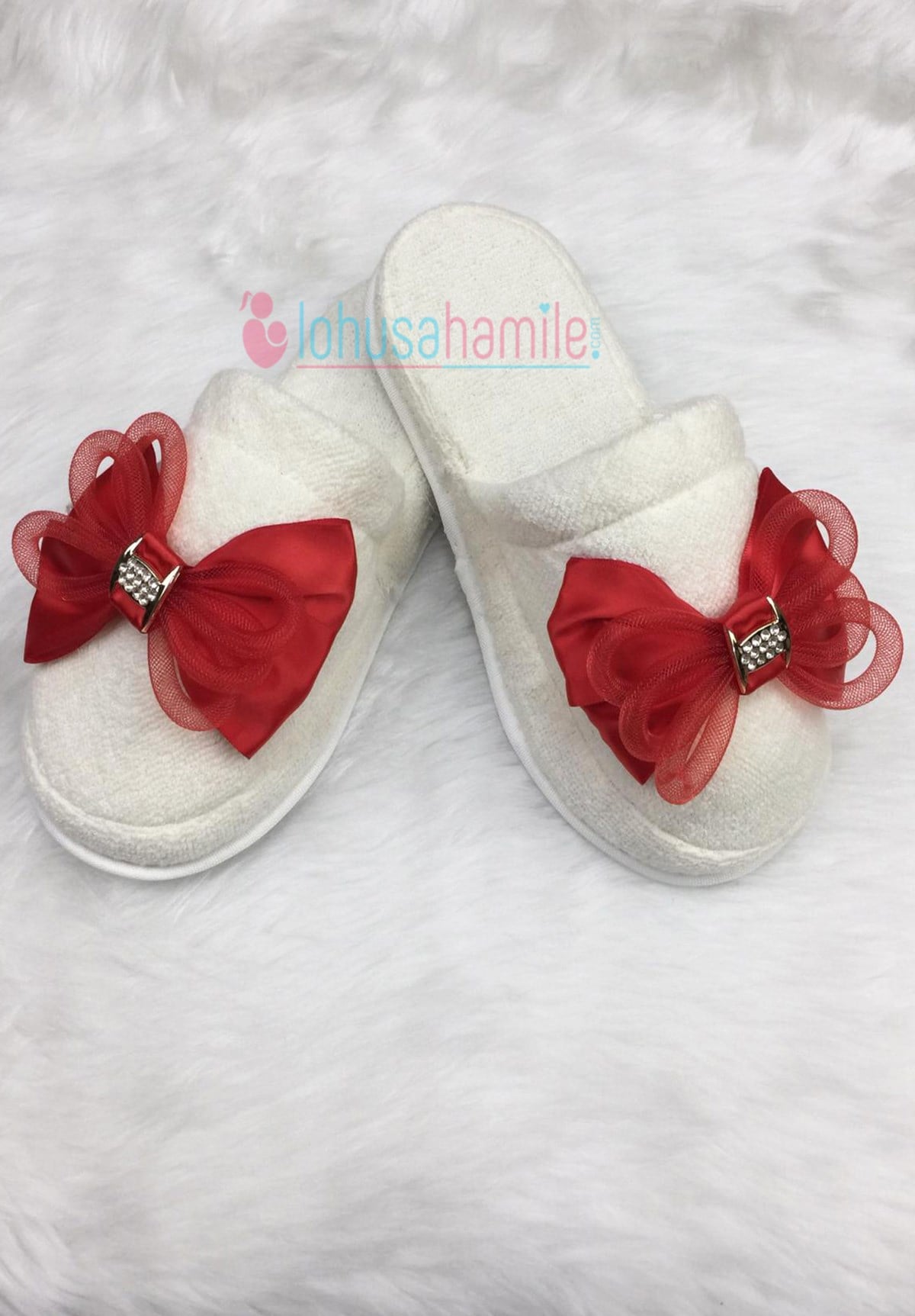Lh 53 Red  Color Maternity Nursing Slipper