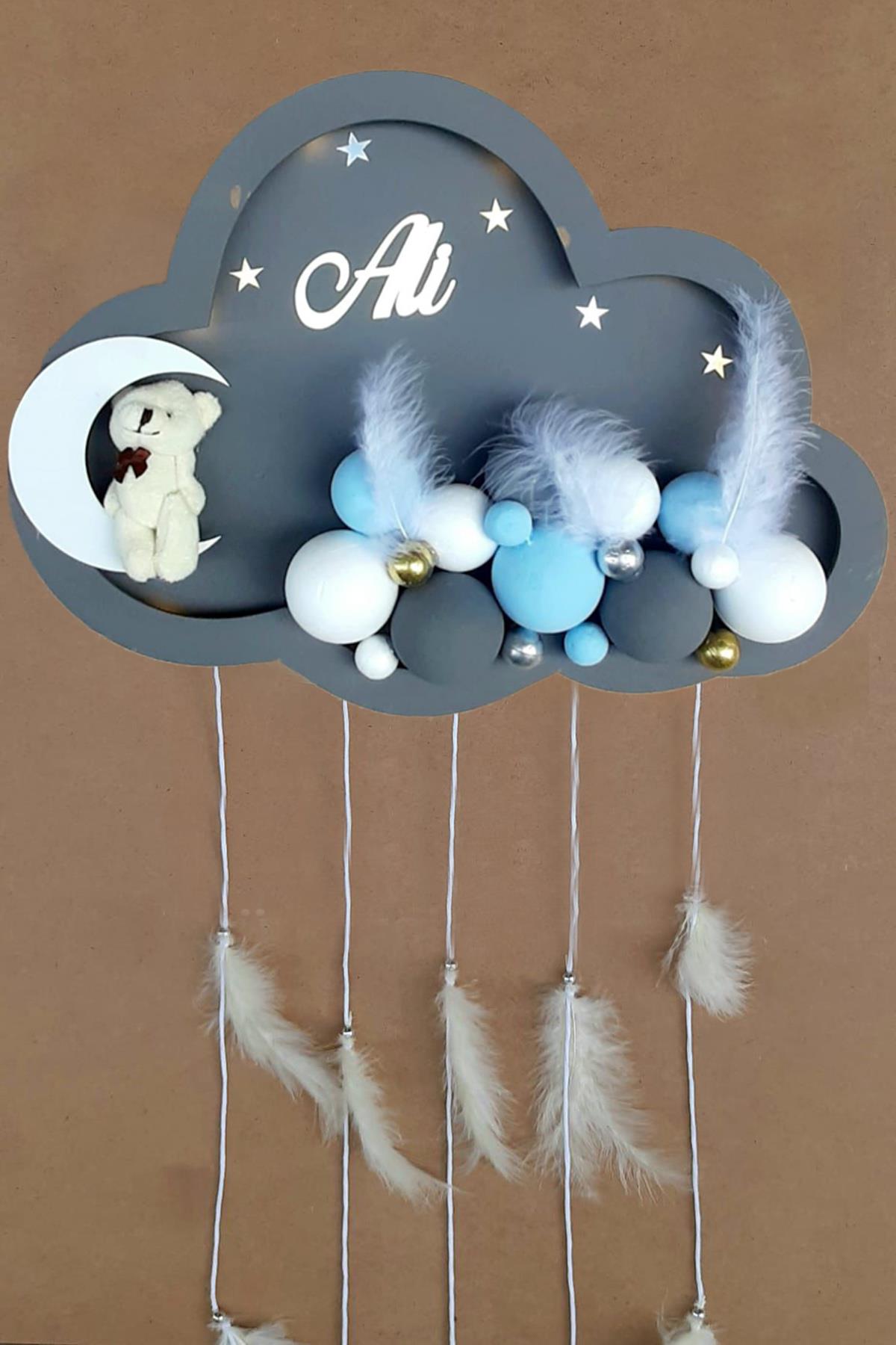 lh09008 İsme Özel Işıklı Hastane Kapı Süsü