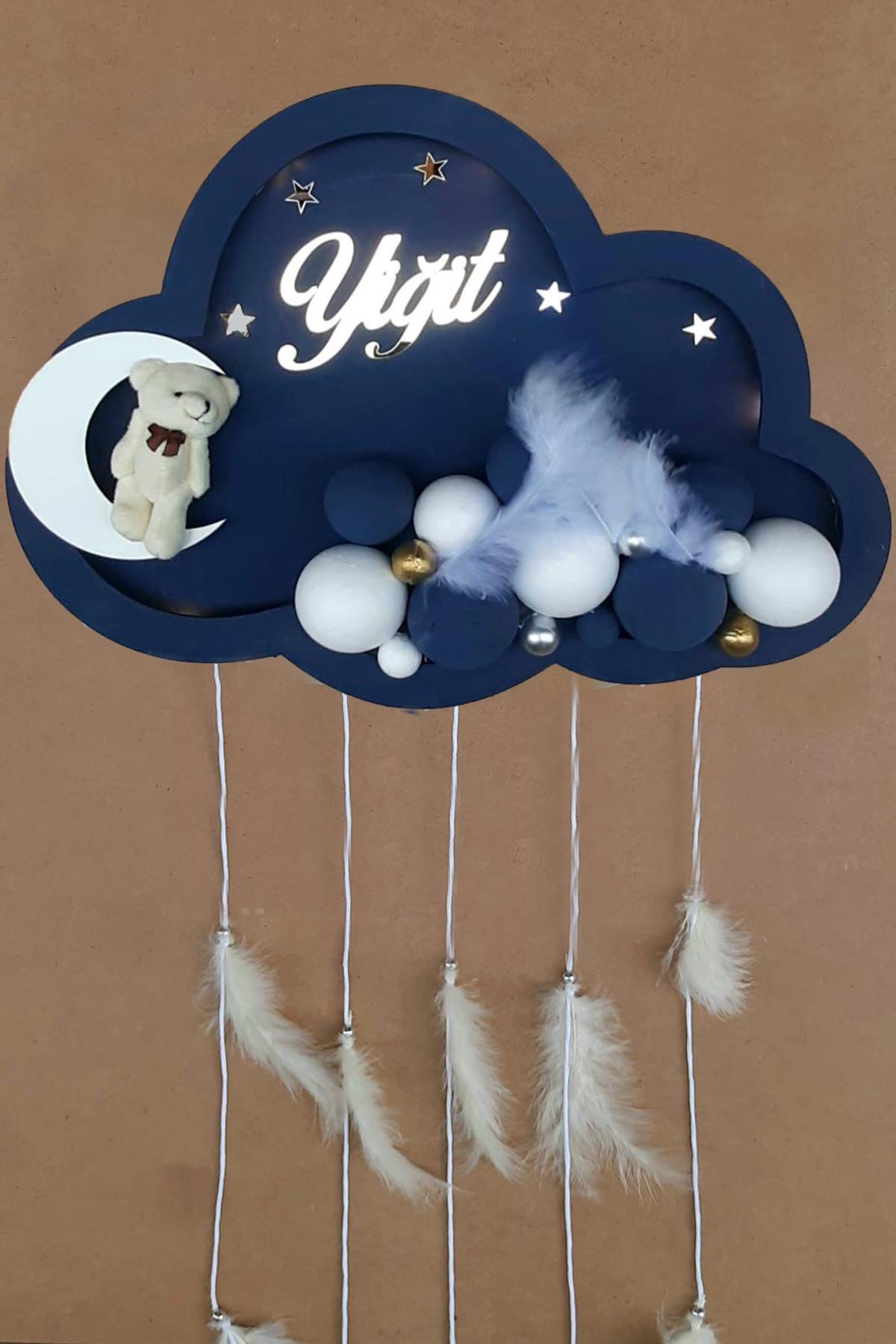 lh09011 İsme Özel Işıklı Hastane Kapı Süsü