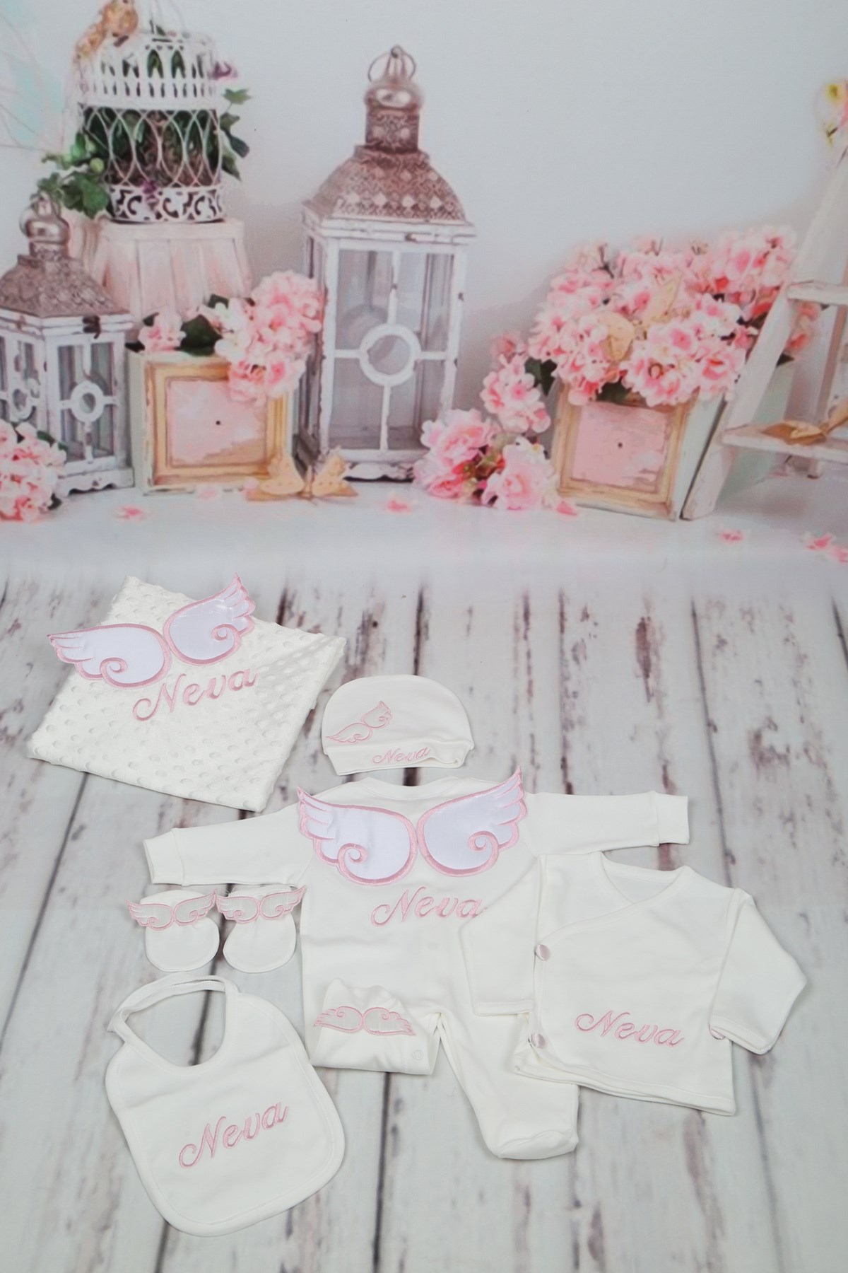 LH10114 İsme Özel Hastane Çıkışı 10'lu Set