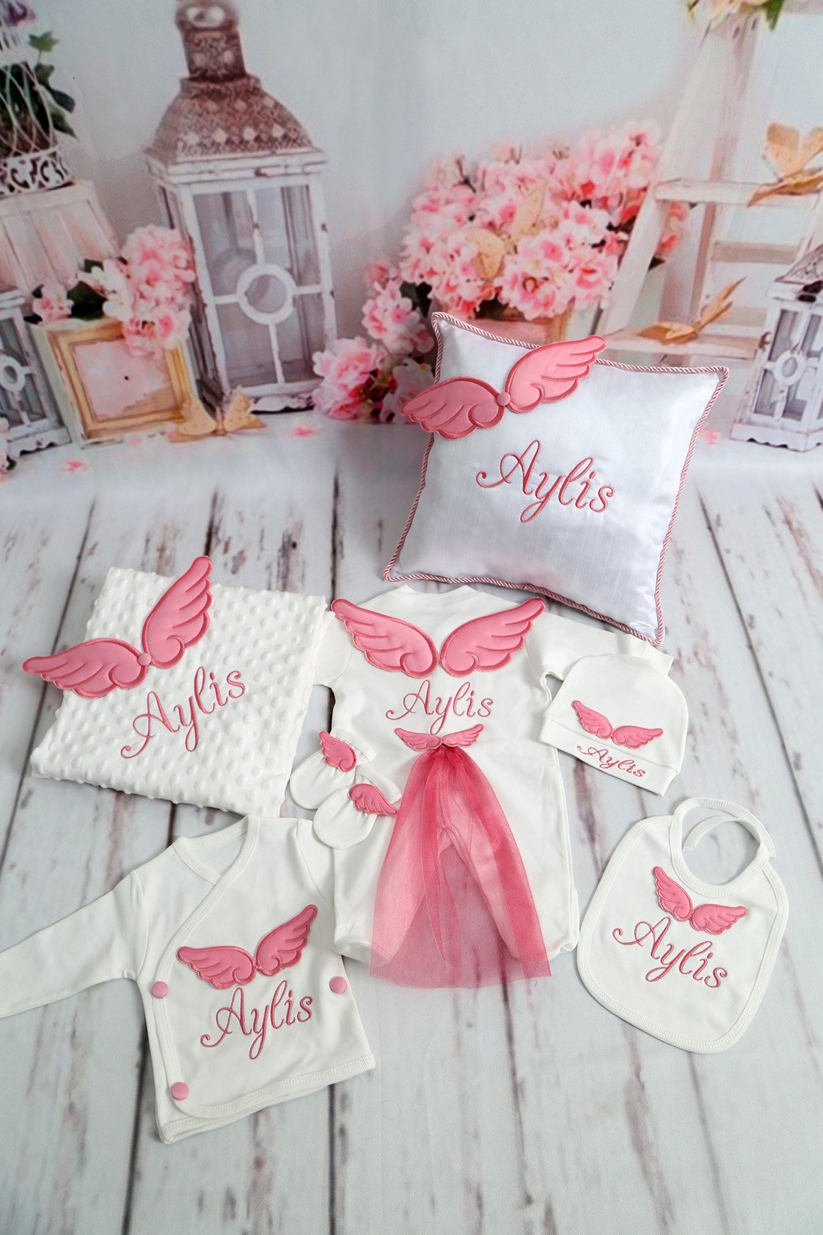 Lh1085 Personalized Hospital Exit Sets of 11 piece