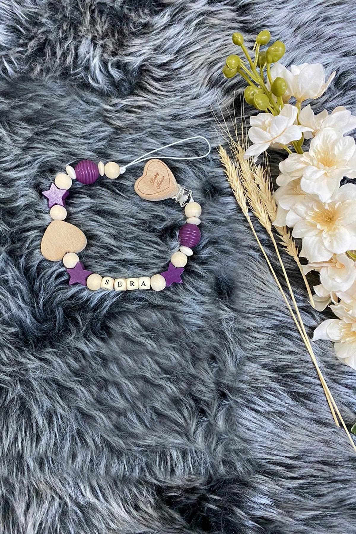 lh29021 Organik İsimli Emzik Zinciri