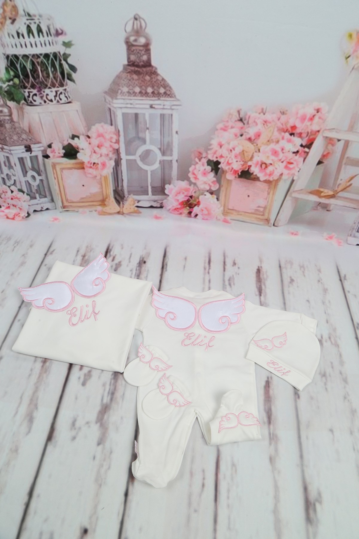 Lh4106 İsme Özel Hastane Çıkışı 4'lü set