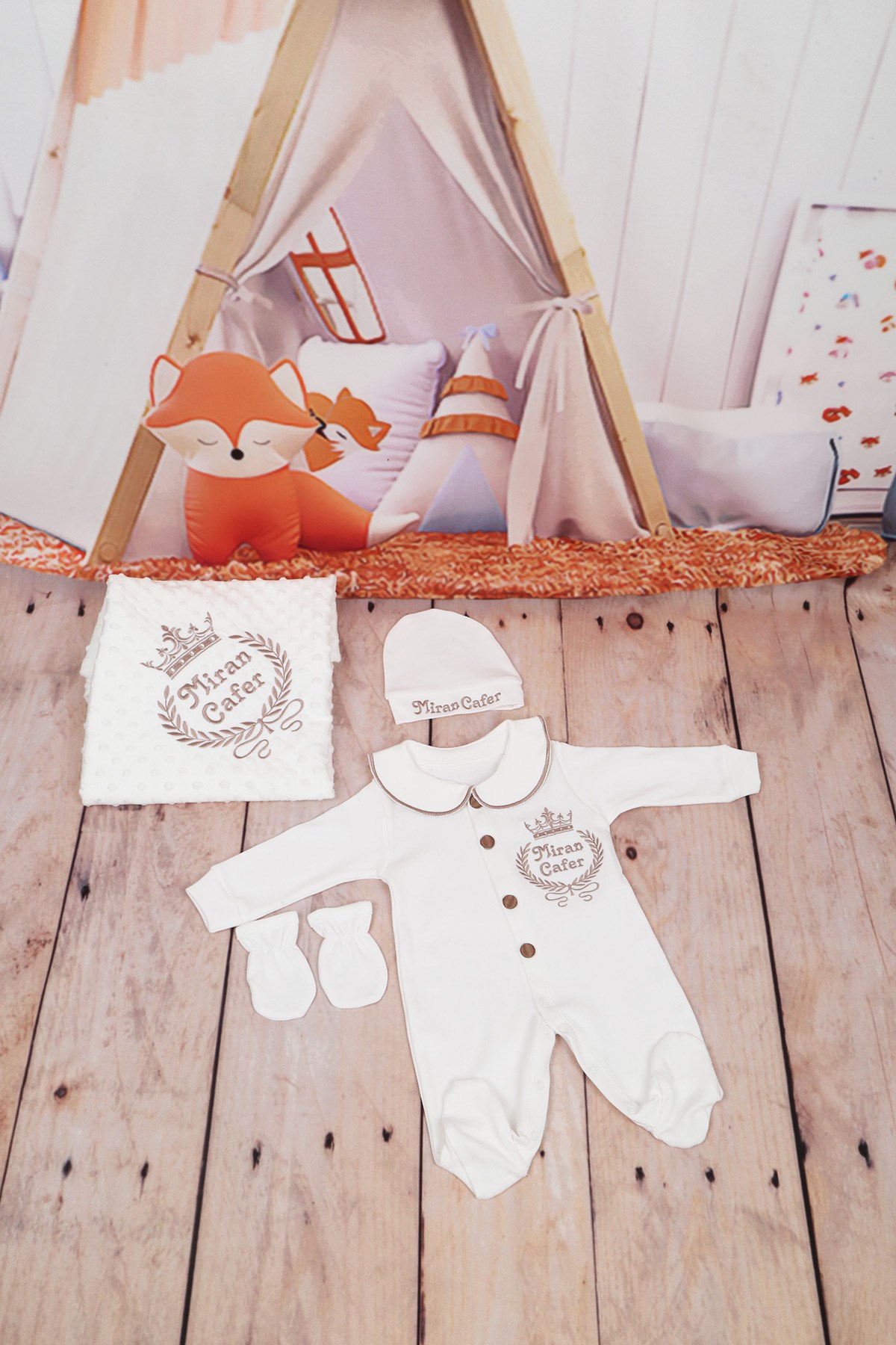 Lh4118 İsme Özel Hastane Çıkışı 4'lü set