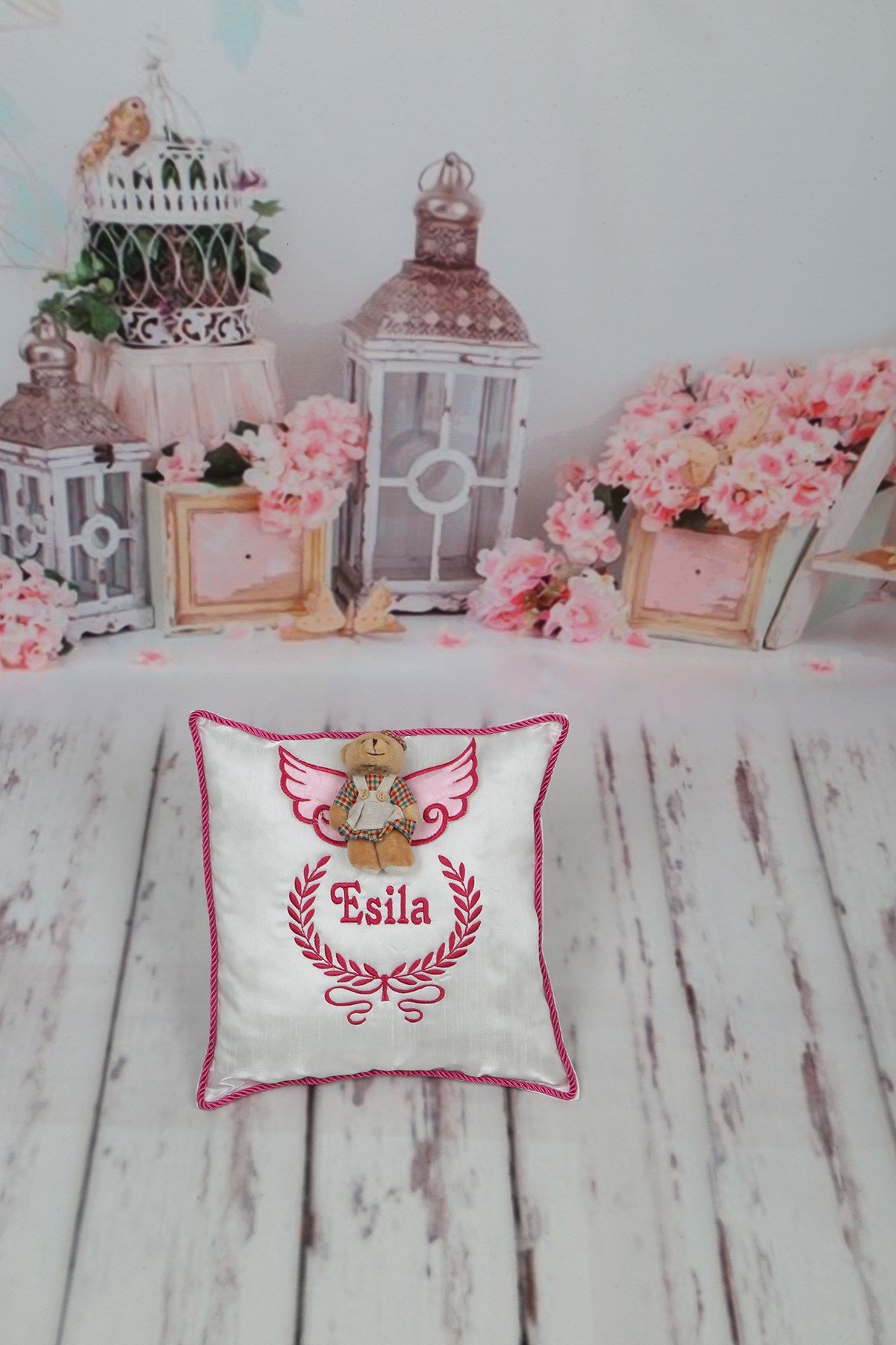 Lh672 İsme Özel Takı Yastığı