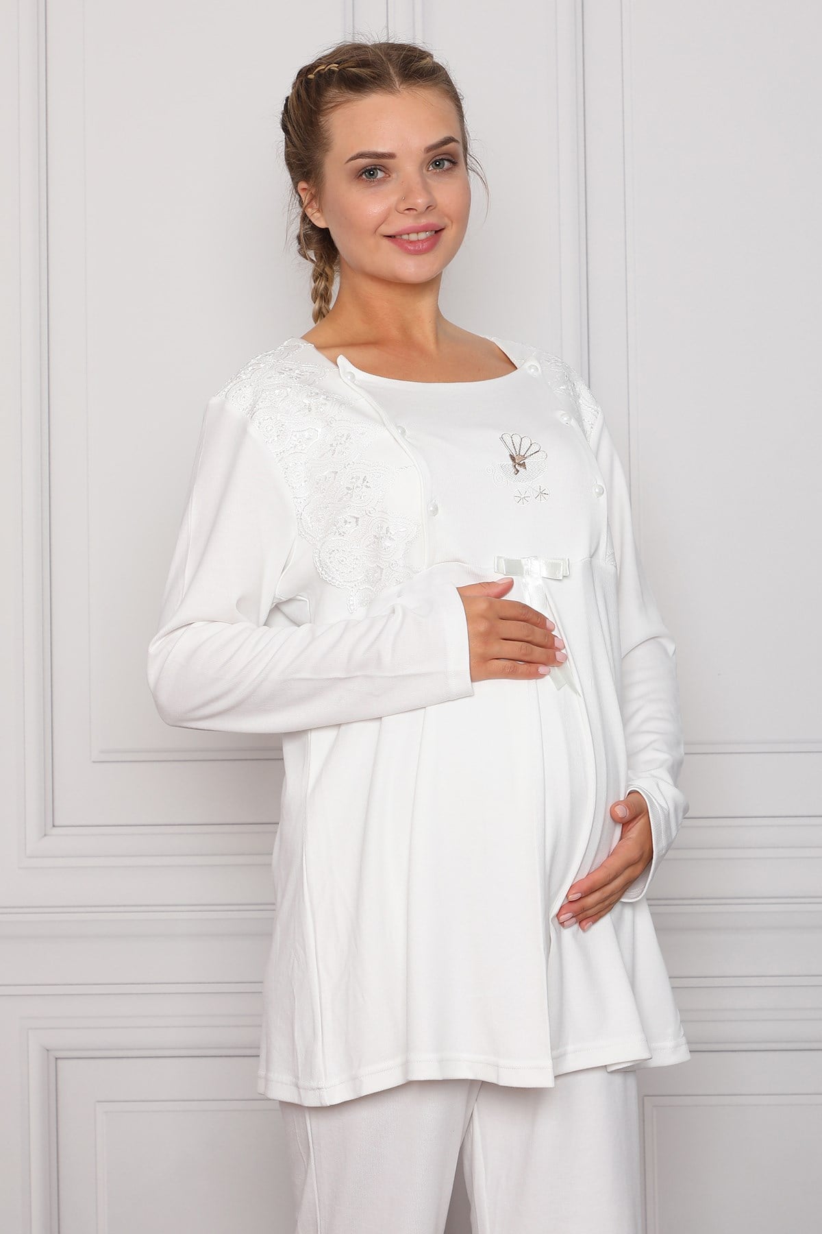 Lohusa Hamile 22012 Baby Lohusa Pijama