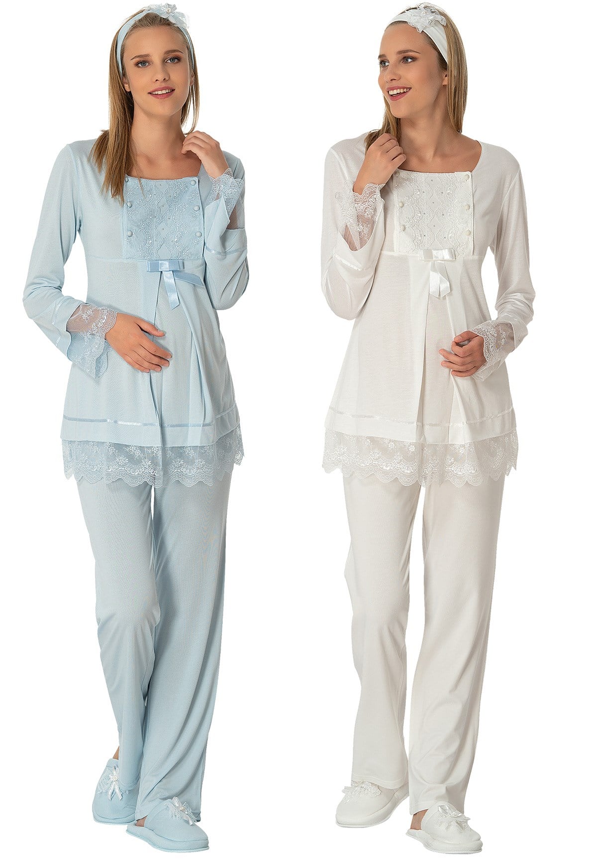 MECIT 1620 Maternity Pajama Set