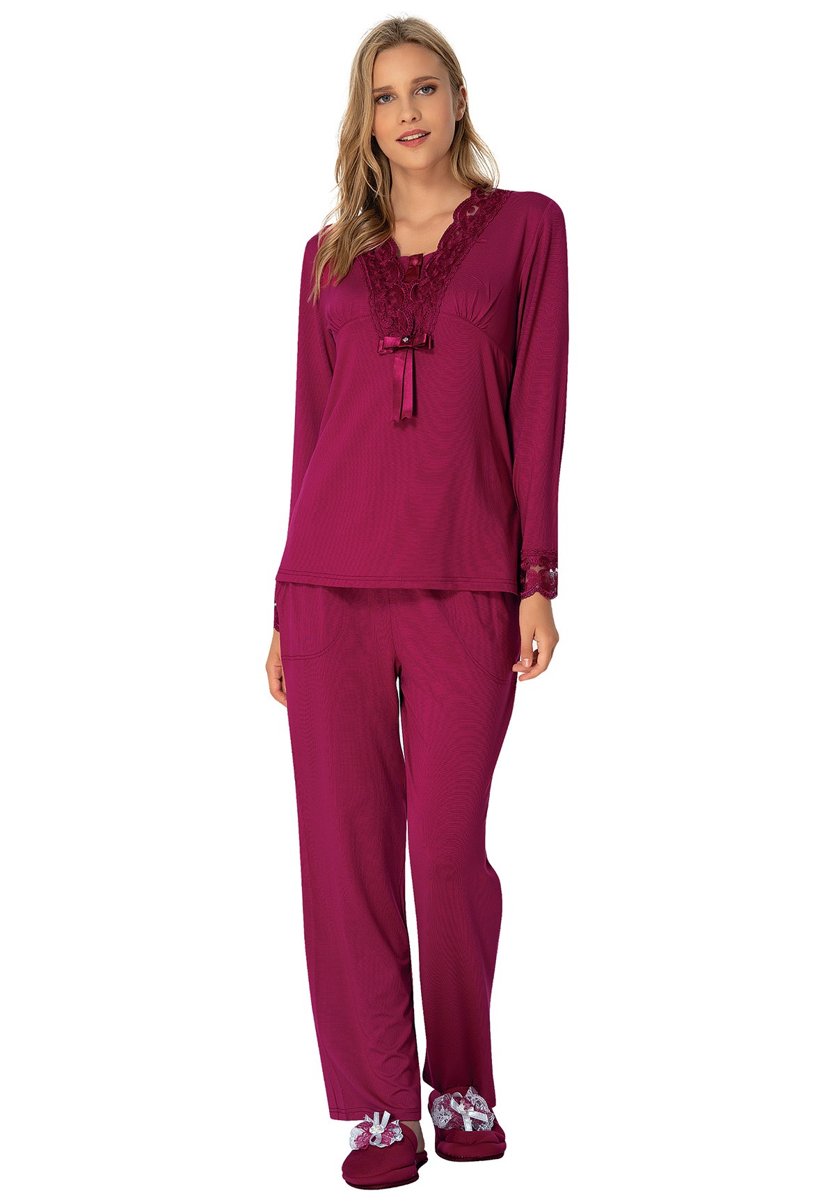 MECIT 1935 Micro Viscose Maternity Pajama Set