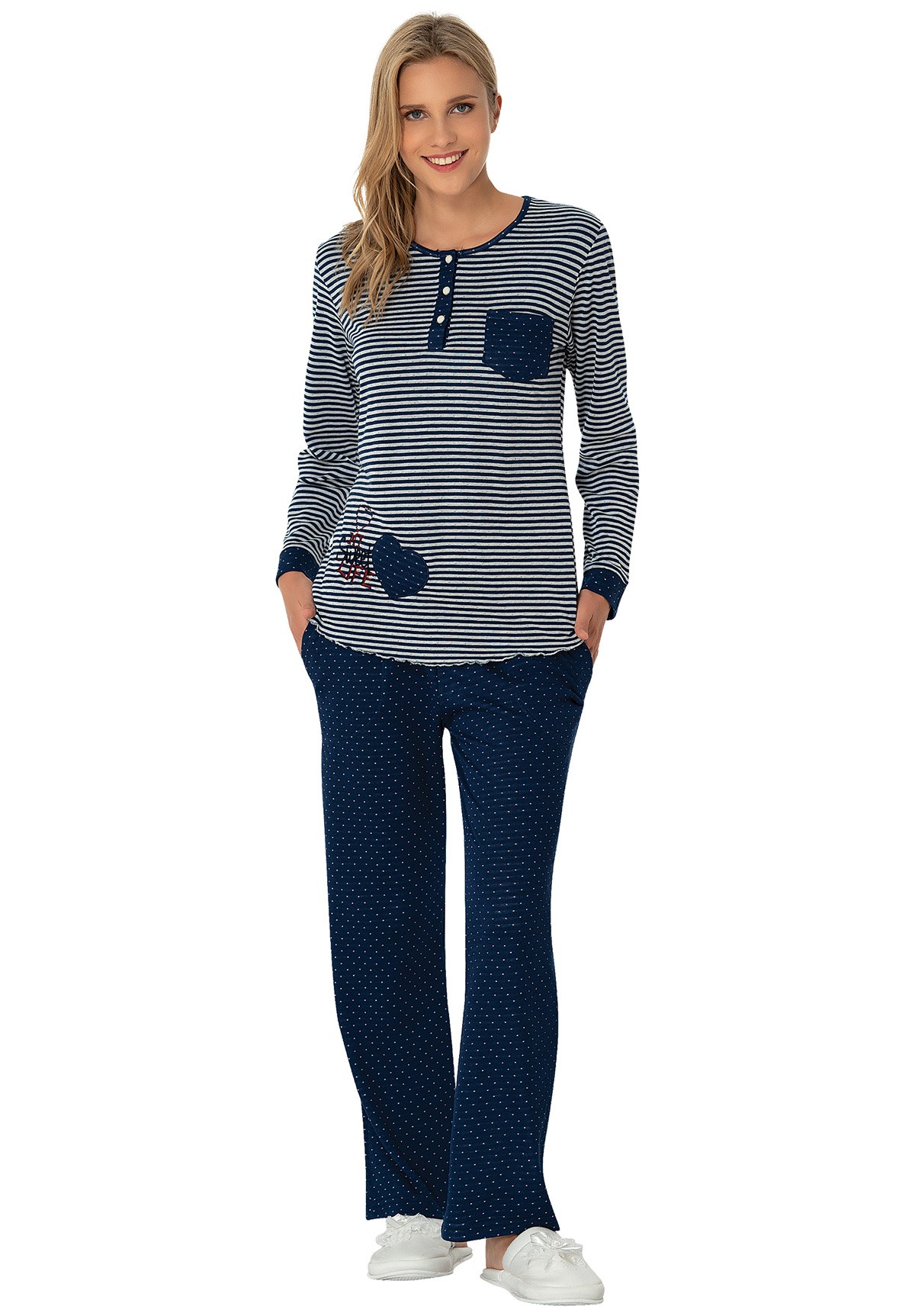 MECIT 1941 Sportts Model Maternity Pajama Set