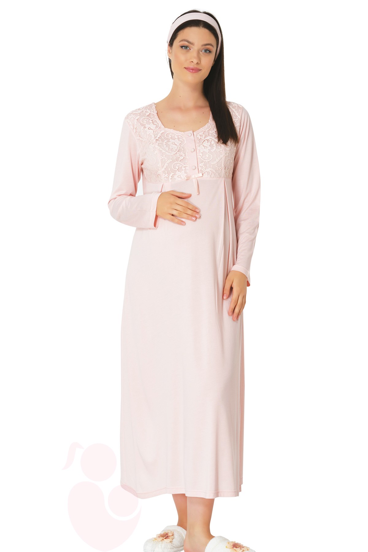 Mecit 5321 Pudra Pembe Lohusa Gecelik