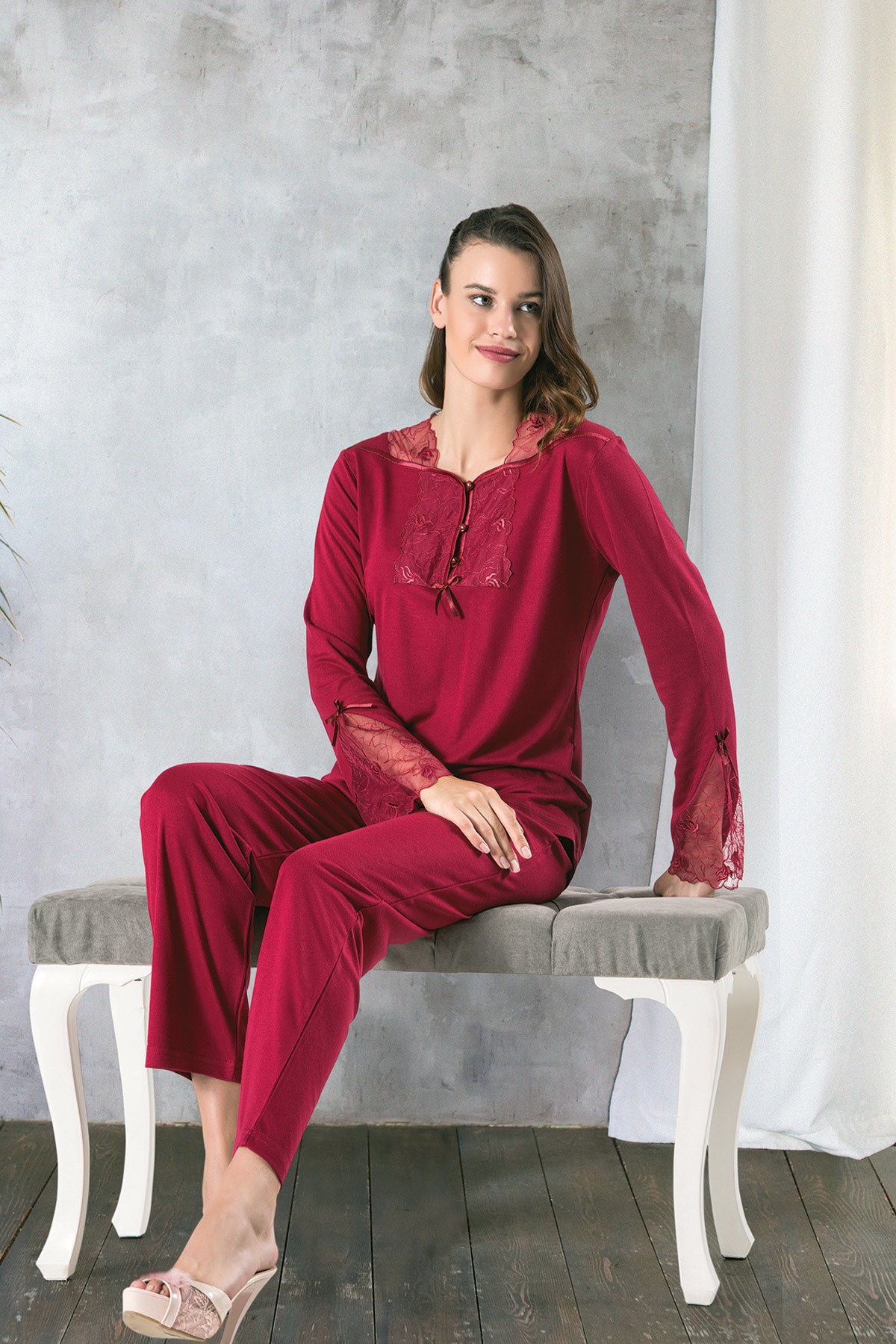 Rozalinda 2238 Lohusa Pijama Takımı