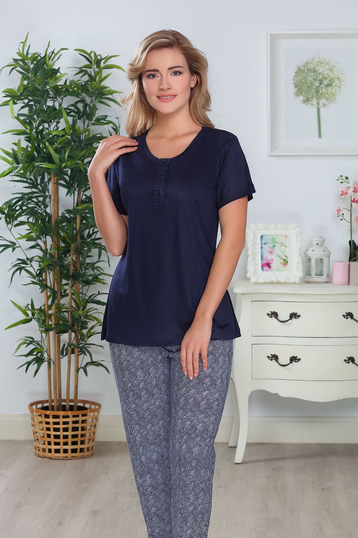 Tuba 203 Lohusa Pijama Takımı