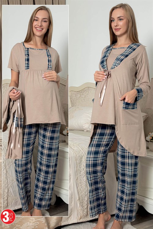 jenika 49260 Sabahlıklı Pijama Takımı