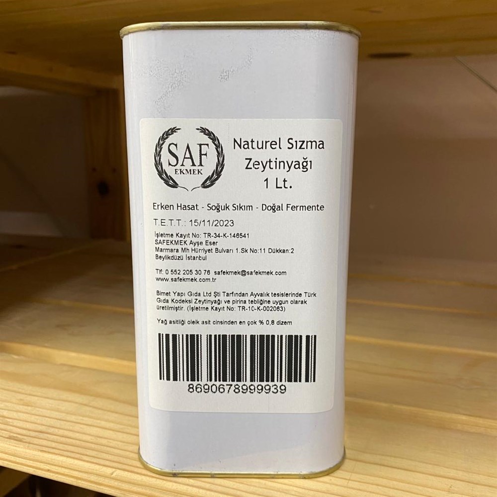 Fermente Zeytinyağı 1 Lt