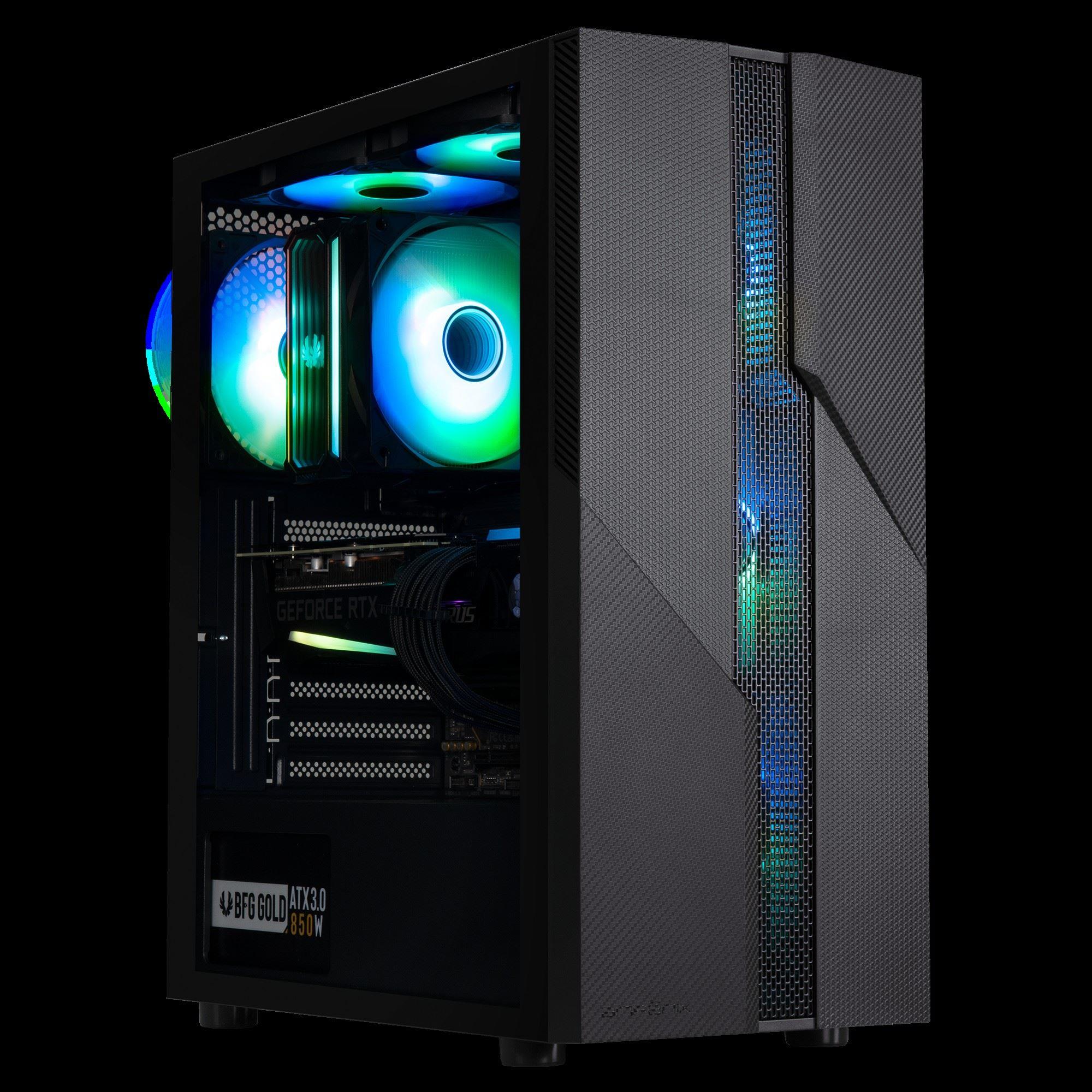 BITFENIX C20 Black 4 F-RGB fans+600w white PSU BFC-C20W60KKGKK-4F