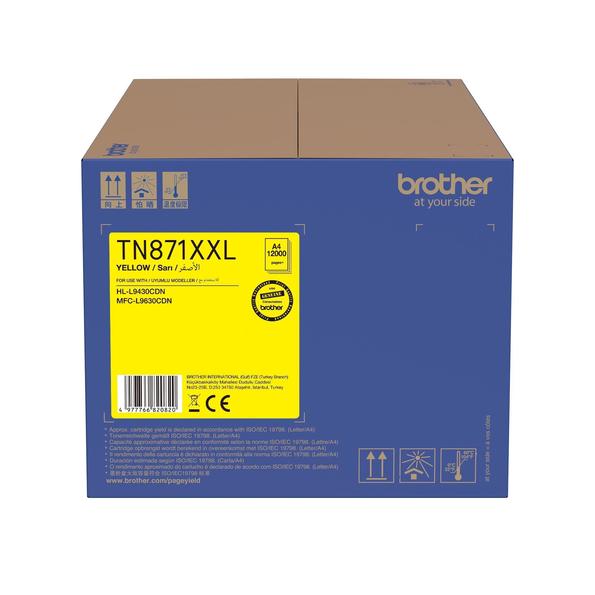BROTHER 12.000 Sayfa SARI TONER TN871XXLY