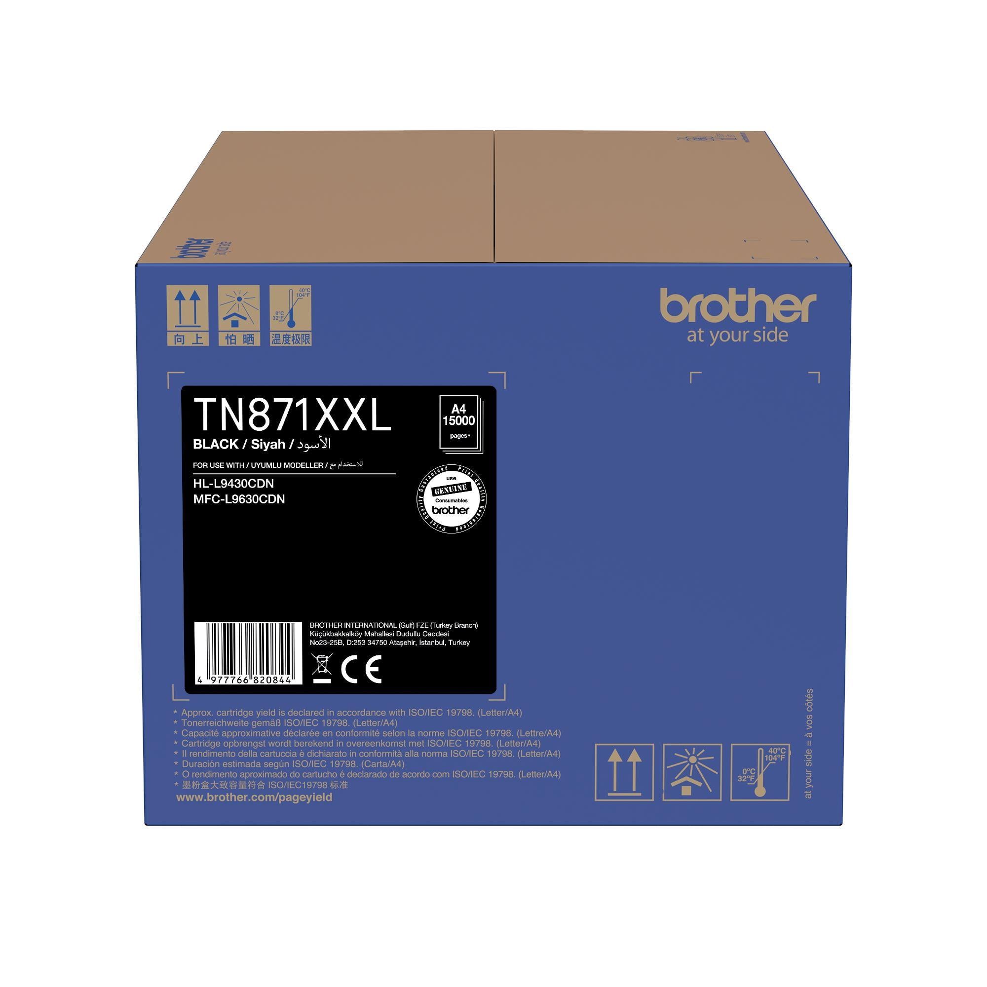BROTHER 15.000 Sayfa Siyah Toner TN871XXLBK