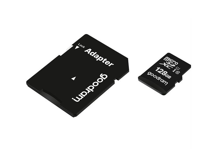 GOODRAM 128GB MICRO CARD cl 10 UHS I + adapter M1AA-1280R12