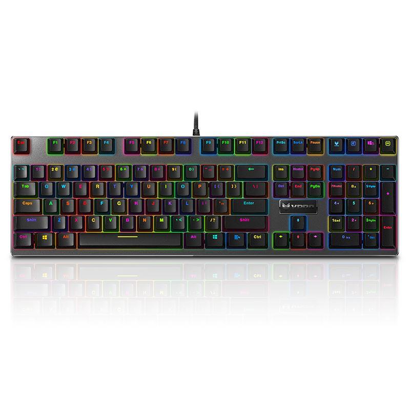 RAPOO V700RGB Backlit Mechanical Gaming Keyboard US Black 11823