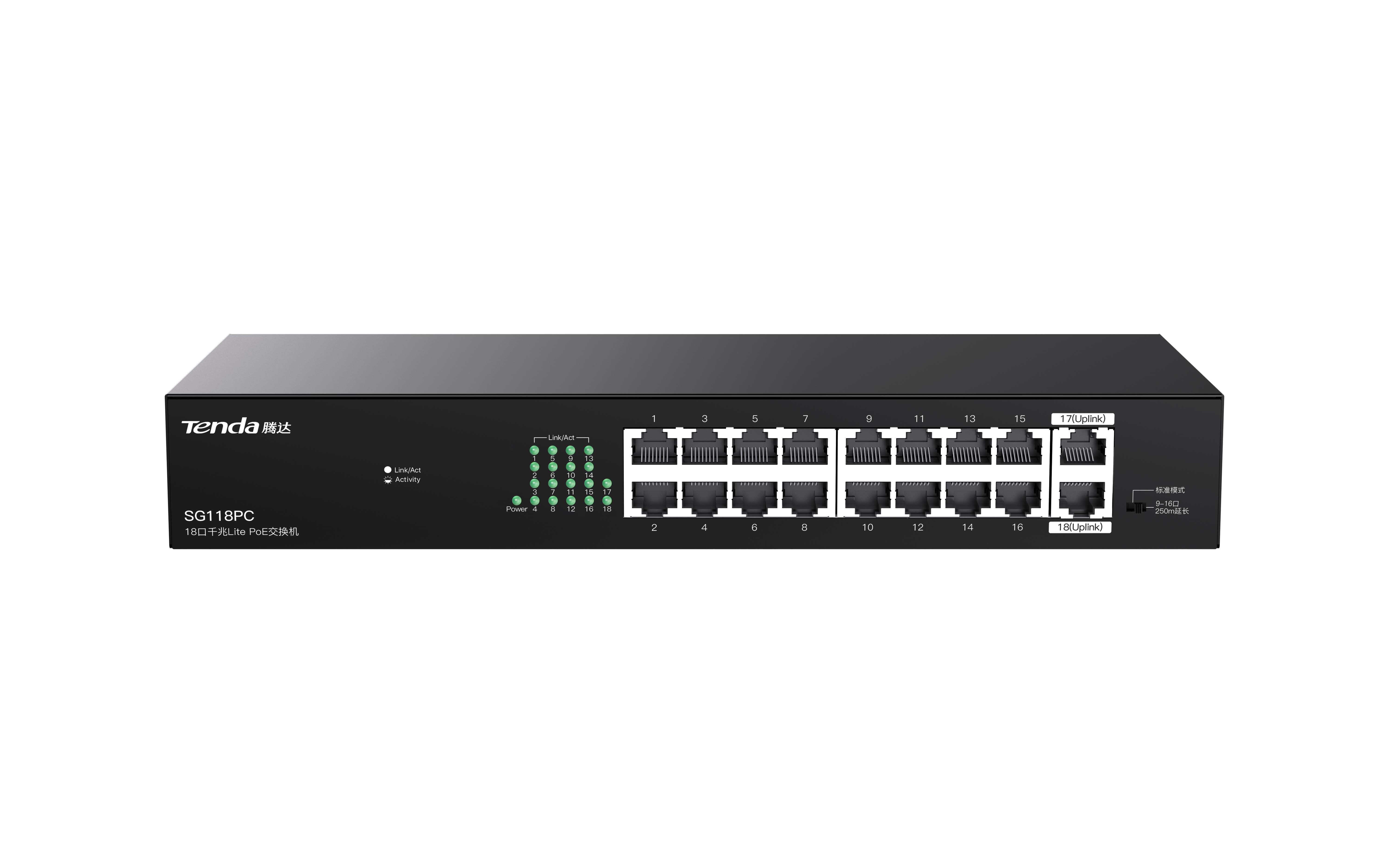 TENDA SG118PC 18 Port Gigabit PoE Switch SG118PC