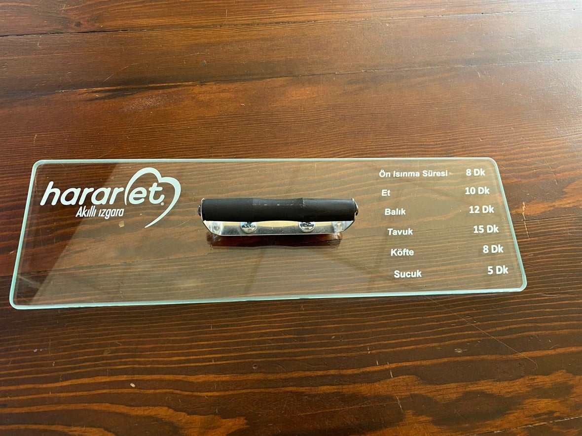 Hararet Akıllı Izgara Cam Kapak