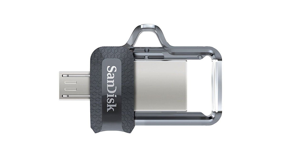 SANDISK 64GB Ultra Android Dual Drive USB 3.0 Siyah USB Bellek SDDD3-064G-G46