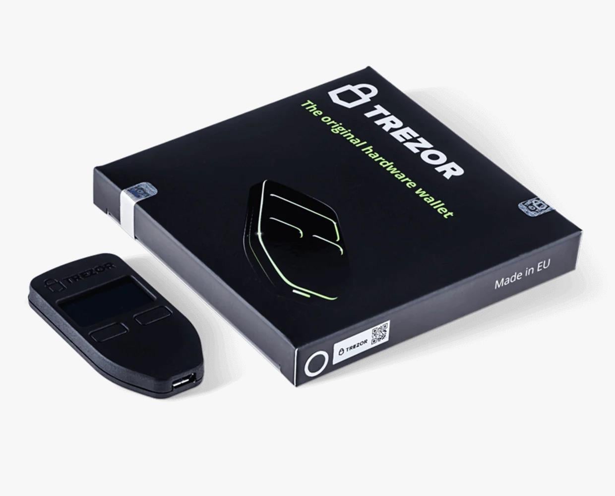 Trezor Model One O5l6ne B6tco6n Kr6pto Para Cüzdanı (Stoktan hemen tesl6m)