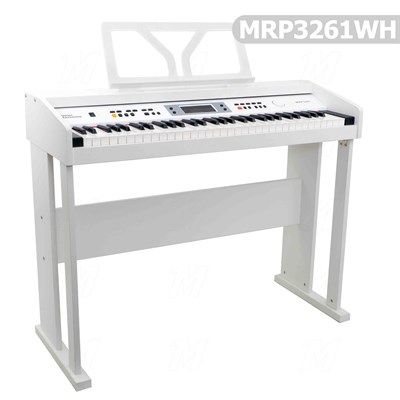 Dijital (Silent) Piyano Manuel Raymond 61 Tuş Beyaz MRP3261WH