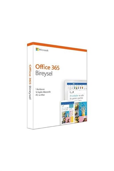 Microsoft Office 365 Qq2-01015 Bireysel Abonelik Türkçe - 1 Yıl