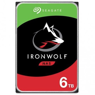 SEAGATE 6TB IronWolf 5400RPM 256MB Sata 3.0 3.5 Dahili Disk ST6000VN001