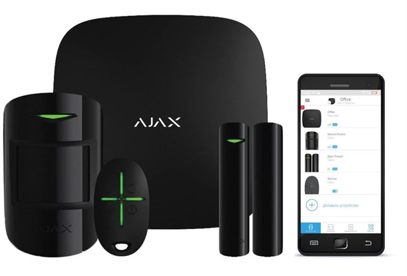 Ajax Starter Kit Kablosuz Alarm Seti / SİYAH