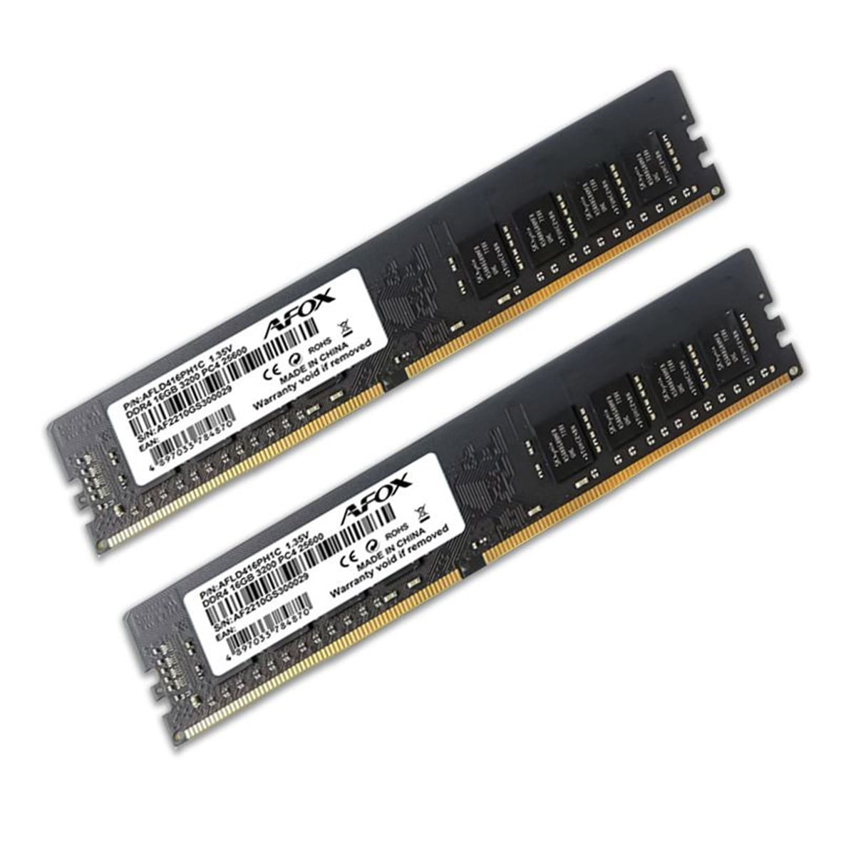 AFOX DDR4 16GB 3200MHZ LONGDIMM AFLD416PH1C