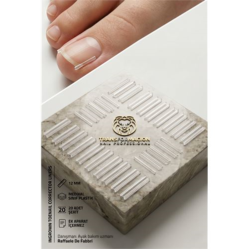 Batık Tırnak Düzeltici ve Yönlendirici Şeritler (20'li Paket)  723301