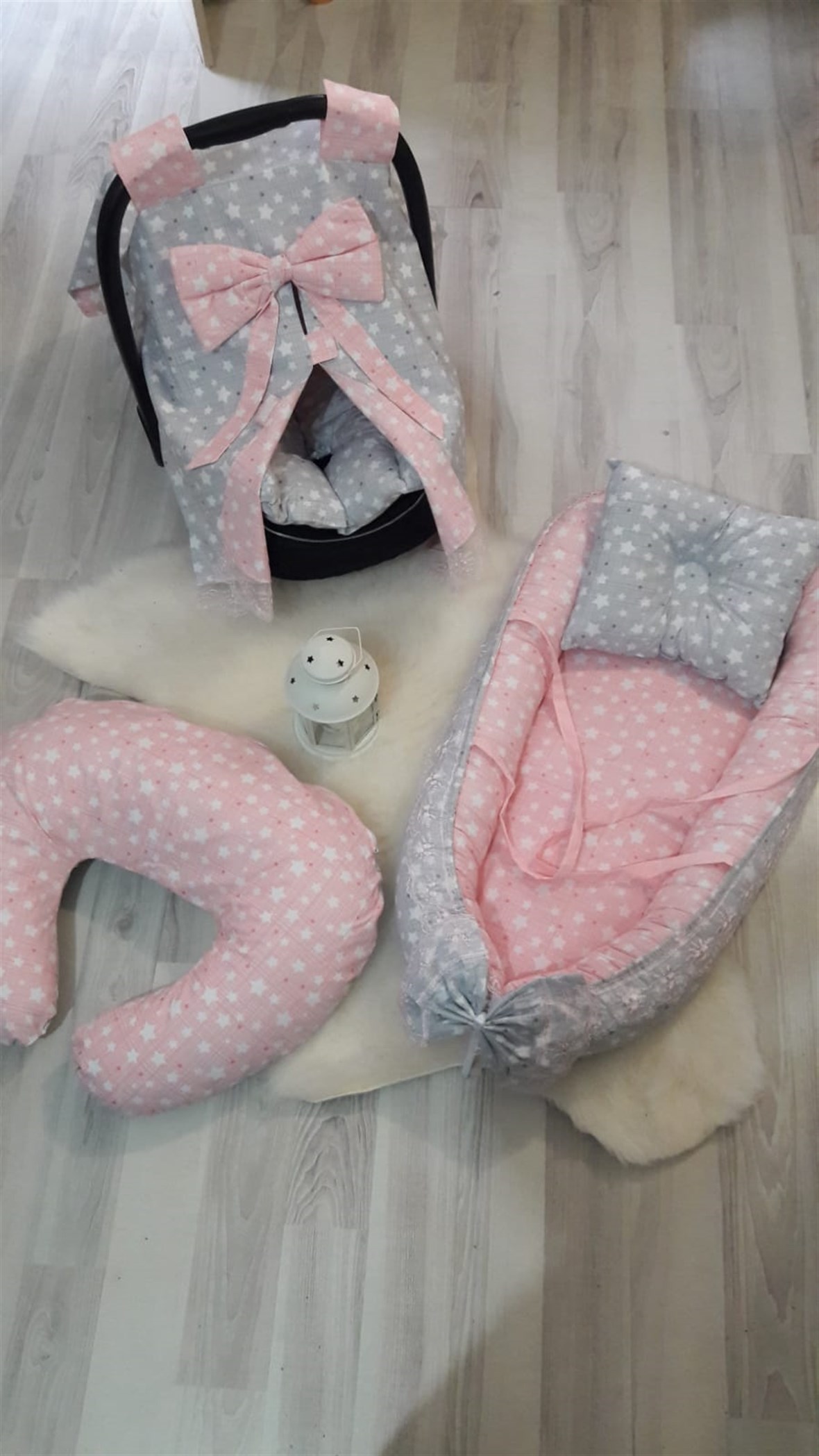Bayev Yeni Doğan Bebe Seti - Baby Nest ve Puset Ürünleri full001