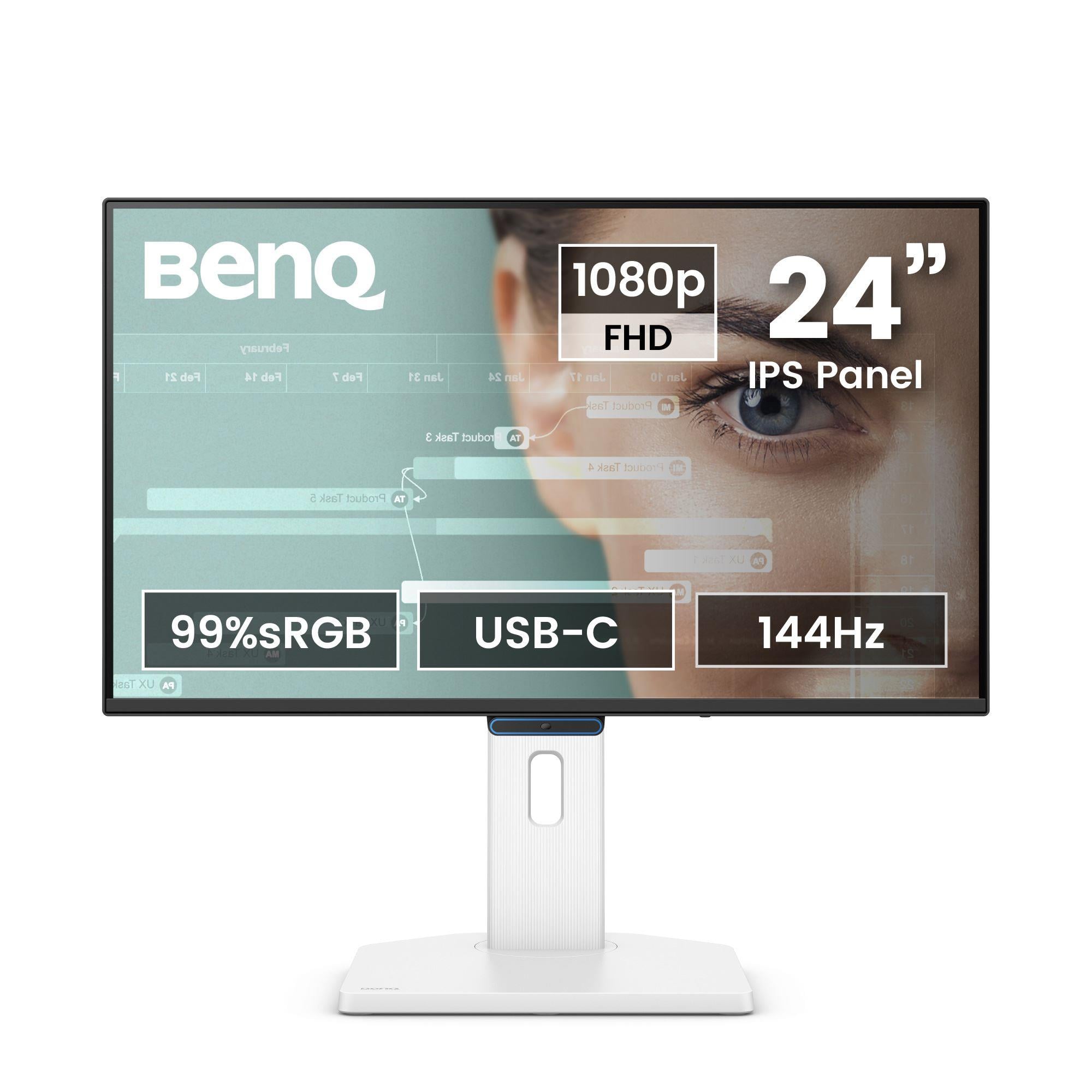 BENQ 23.8 IPS Full HD 144Hz HDMI DP USB-C MM Pivot EyeCare Ev Ofis Monitörü GW2490TC