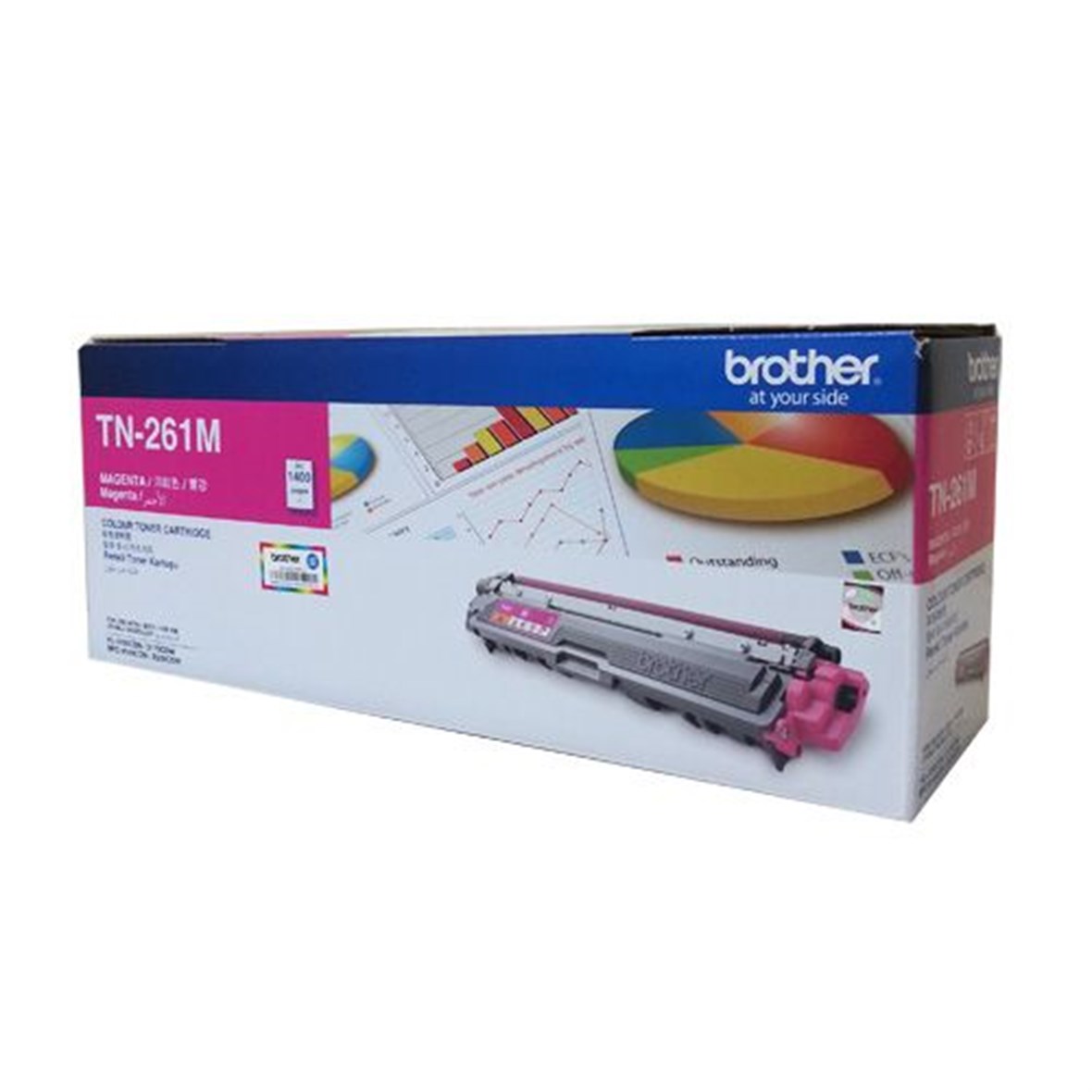 BROTHER Kırmızı 1400 Sayfa Lazer Toner TN261M