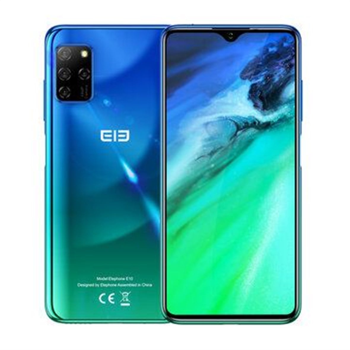 ELEPHONE 48MP E10  4/64GB 6.5'' MAVİ E10-64GB-BLUE