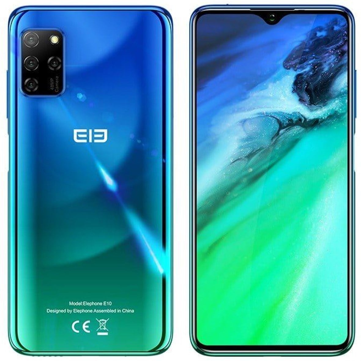 ELEPHONE 48MP E10 PRO 4/128GB 6.55'' MAVİ E10-PRO-128GB-BLUE