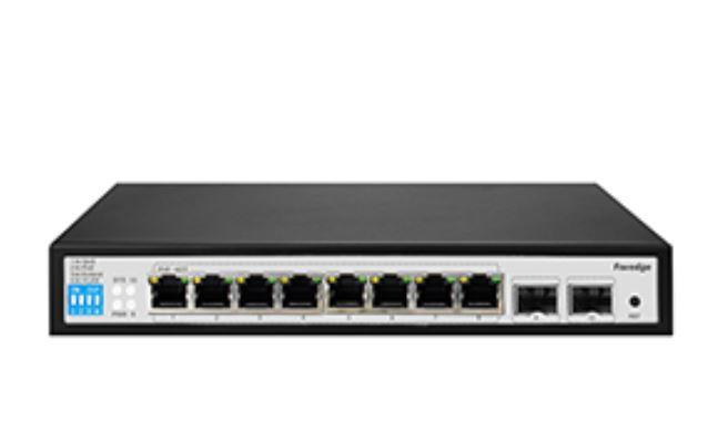 FOREDGE Managed Gigabit 8 Port PoE Switch PS3010GS