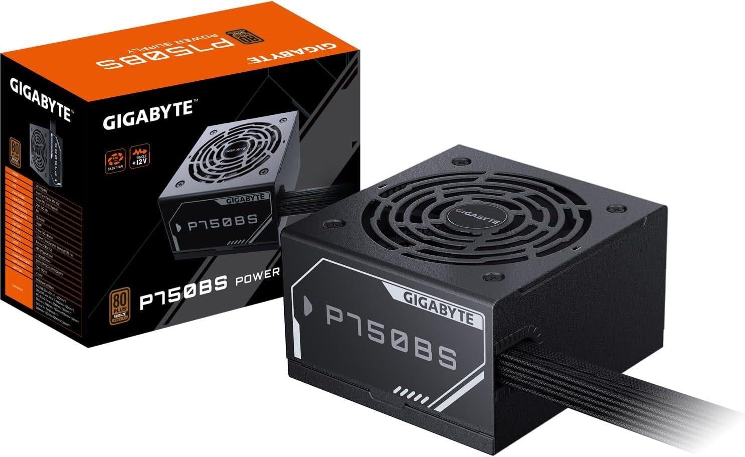 GIGABYTE 750W 80+ Gold 12 cm Fanlı Modüler Güç Kaynağı GP-P750BS