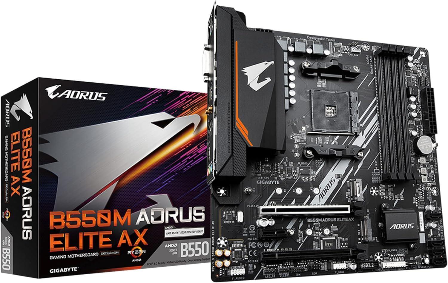 GIGABYTE MAB AMD B550 AM4 4733MHZ AORELITE B550M-AORUSELITEAX