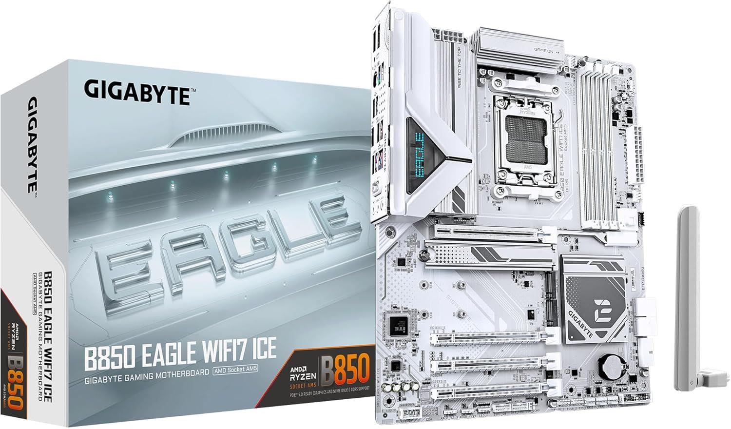 GIGABYTE MAB AMD B850 AM5 DDR5 WIFI7 ICE B850-EAGLEWF7ICE