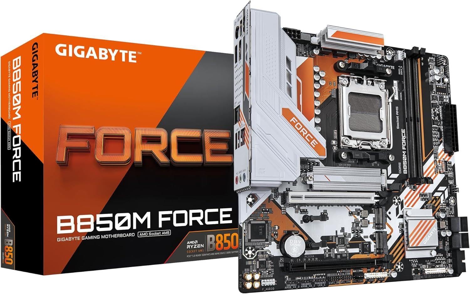 GIGABYTE MAB AMD B850 FORCE AM5 DDR5 B850M-FORCE