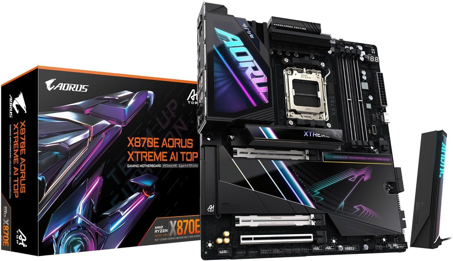 GIGABYTE MAB AMD X870E A XTREME AI TOP AM5 DDR5 X870E-A-XTR-AI-TOP