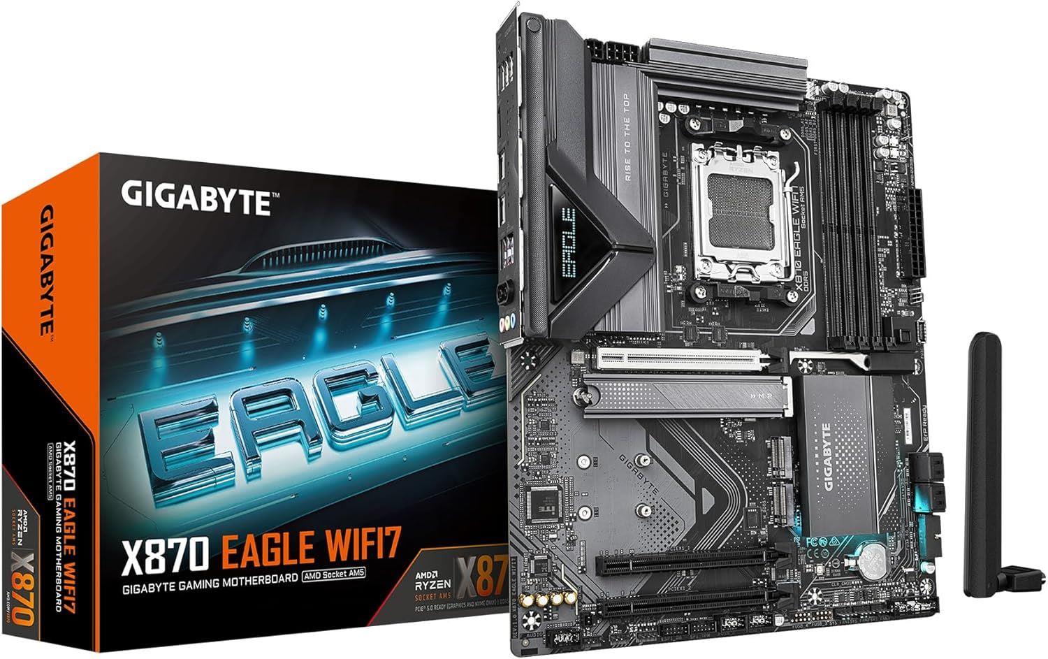GIGABYTE MAB AMD X870E AM5 DDR5 X870-EAGLE-WIFI7