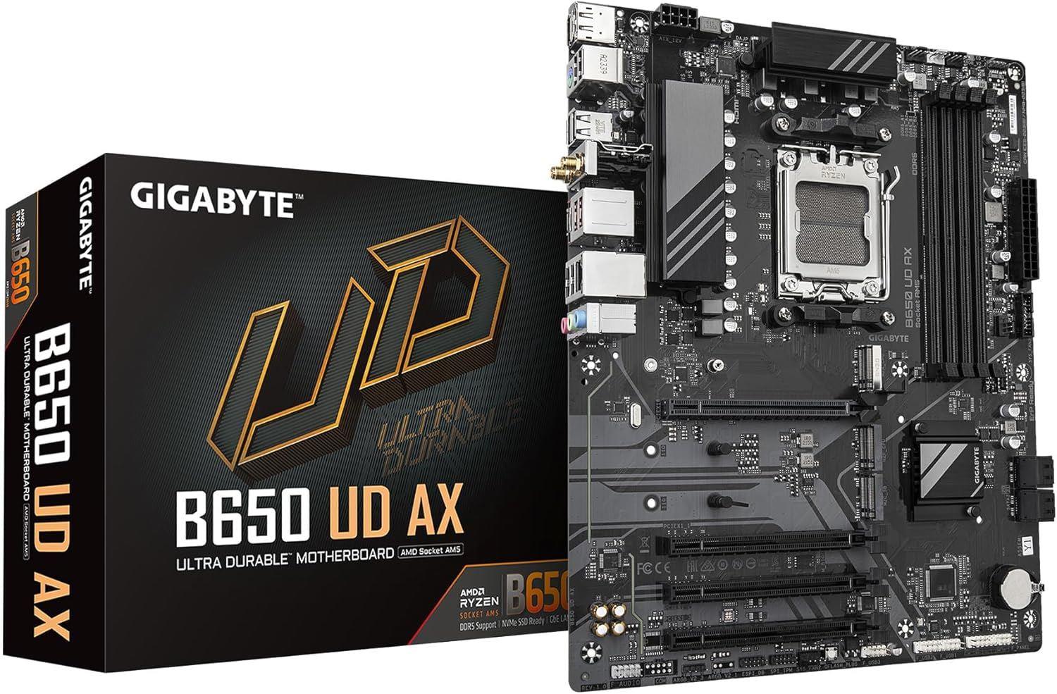 GIGABYTE MAB B650-UD-AX AMD AM5 DDR5 ATX B650-UD-AX