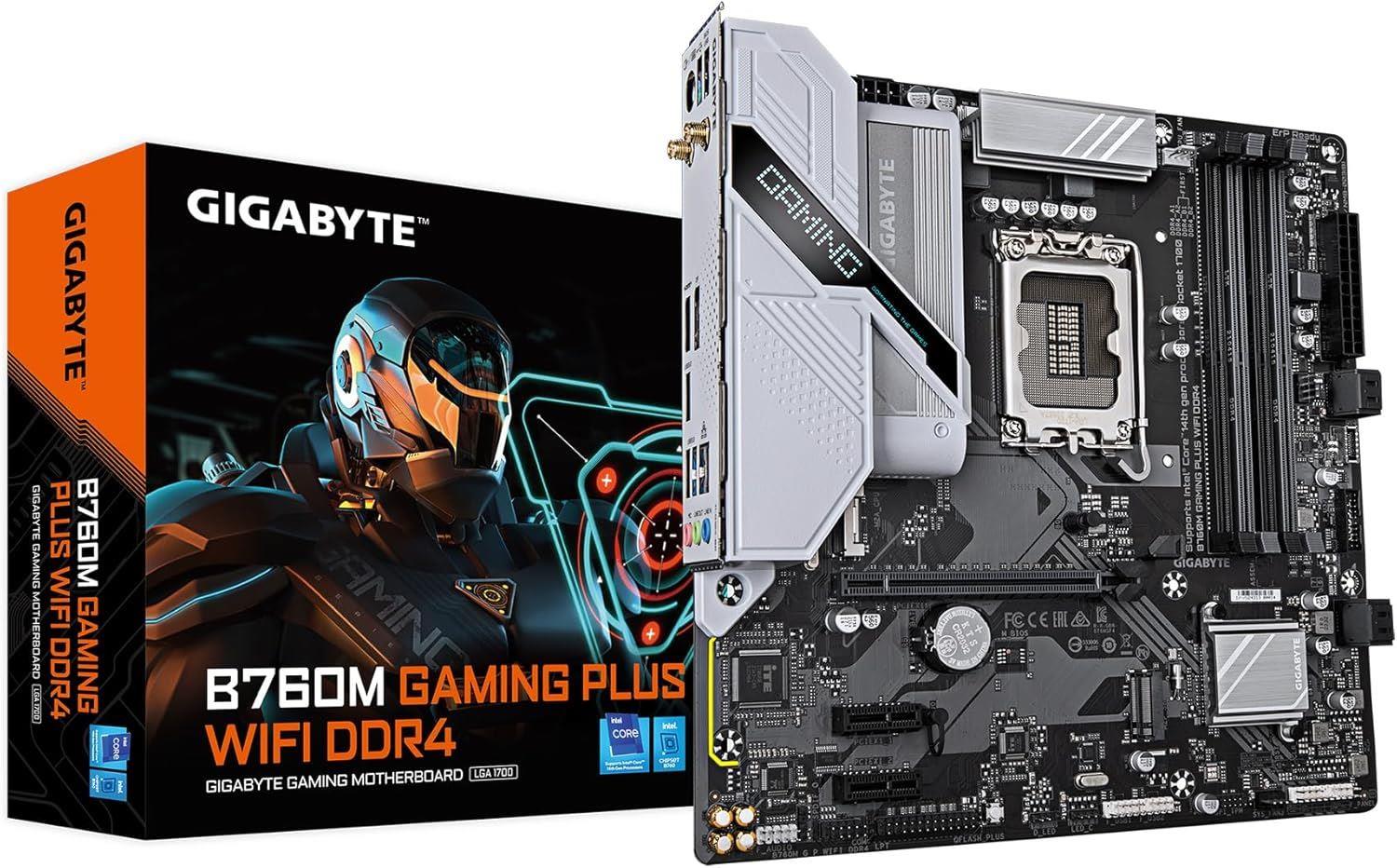 GIGABYTE MAB B760M GAMING PLUS LGA1700 DDR4 WIFI B760M-GPWIFIDDR4